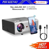 [ Genuine ] Rigal RD-825 HD Projector Combo with wifi, bluetooth supports Vietnamese + Mirascreen K6