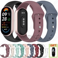 Silicone Strap Sport Wristband Accessories for Xiaomi Smart Band 10 9 8 / Band 10 Ceramic Edition