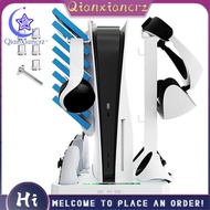 For PS VR2  Charging Station with Cooling Fan, VR Charging Display Stand with Headset and Game Stora