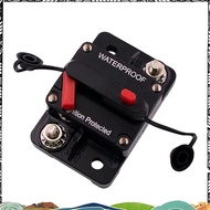 AMP Circuit Breaker Fuse Reset 12-24V DC Car Boat Auto Waterproof Fuse Box Fuse Car Fusibles greenbr