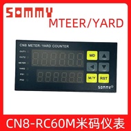 Preferred❤ CN8-RC60M METER/YARD COUNTER METER COUNTER SOMMY Songmei Cutting Strip Cloth Roller METER