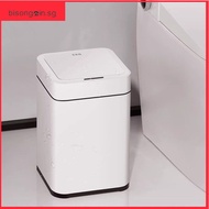 Dustbin Automatic Sensing Light Luxury Intelligent Garbage Rubbish Bin Household Dustbin with Lid bi