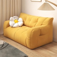 Lazy Sofa Small Apartment Bedroom Bean Bag Cover With Filling 填充物！！！Women Reclining Can Sleep Room Single Double Chair