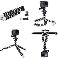 Flexible Octopus Tripod Stand for Smartphone and Camera, Adjustable Mobile Holder, ABS Material, Com