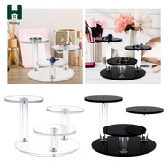 Homyl Round Acrylic Display Riser Stand, 3 Tier Acrylic Display Stands for Action