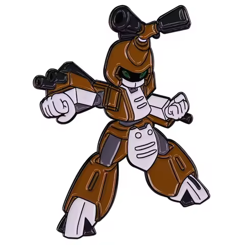 Metabee Medabot Enamel Pin Cartoon Robot Brooch Badge Backpack Collar Pins Hat Jewelry Accessories C