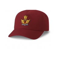 MERAH Red elementary school hat - embroidered elementary school hat - full red elementary school hat