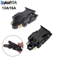 AUROA~Brand New Durable Electric Kettle Thermostat Switch Black 13A 250V 16A 250V