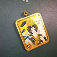 唐卡 Thangka 唐卡吊坠 毛衣链项链 梵音唐卡东北五大家胡家黄家古风东北五仙唐卡