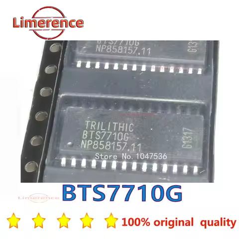 1PCS BTS7710G BTM7710G BTM7710 BTS7710 SOP28 in stock IC SW TRILITHIC 110MOHM PDSO28