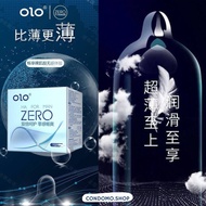 ของแท้!!! ถุงยางอนามัย OLO ZERO 001 แบบบางพิเศษ 001 มม.ถุงยางอนามัยแบบไม่สัมผัสก็เหมือนไม่ใส่ ราคาถูก / ส่ง