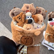 Capybara Bouquet Birthday Gift for Girlfriend Plushie Bouquet Hadiah Graduasi Kuromi Bouquet Konvo