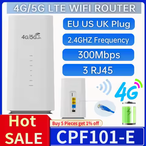 CPF101-E 4G LTE WiFi Router 4G CPE Router with SIM Card Slot Not 5G 300Mbps Wireless WiFi Router Hom
