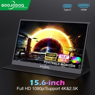 GOOJODOQ 156" Touch Screen FHD 1080P Portable Monitor for Office/Gaming support 4K for Office/Gaming