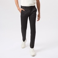 LTD กางเกง ผ้าชิโน่ ทรงสลิม ผู้ชาย สีดำ | Slim Fit Chino Pants | 03575