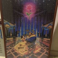 美女與野獸1000塊Puzzle連框架