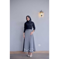 Haruka Skirt - Korean Loose Maxi Skirt Women's Anti-Wrinkle Skirt