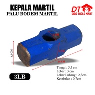 3 LB Bodem Hammer Head 3LB Stone Hammer Head