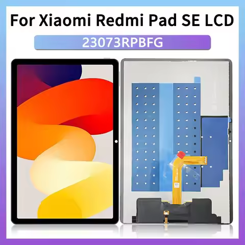 New For Xiaomi Redmi Pad SE 23073RPBFG LCD For Redmi PAD 2 Digitizer Assembly Repair For Redmi Pad 2