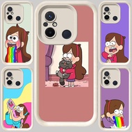 M-40 Gravity Falls Mabel Pines White Casing for Xiaomi Redmi A5 9A POCO C71 C65 9T A1 Note 7 12C M3 