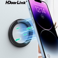 HdoorLink Magnetic Ring Holder For I-Phone 14 13 12 Mag-safe Magnet Wall Phone Stand Car Phone Mount
