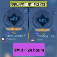 (*1day) Squad Verified For Sewa (MLBB)