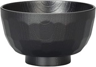 Miyamoto Sangyo Soup Bowl, Teak 11.8 fl oz (340 ml), Soup Bowl, Easy to Hold, Tortoise Shell