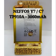 🔥2020🔥BATERI NEFFOS C7 Y7 X9 TP910A TP910C TP913A NBL-35B3000 CAPACITY 3060mAH 4.4V LI-ION POLYMER