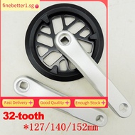 【FINE】32T folding bike chainring kids bike for ebike  127/140/152mm crankset