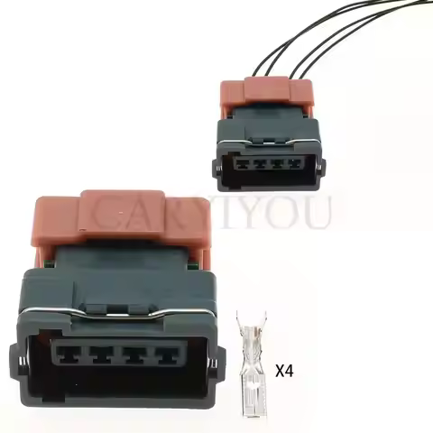1 Set 4 Pin Connector Wire Socket For Toyota 4 AGE 16V TPS Mitsubishi KA24 SR20 MAF EVO Lancer TPS P