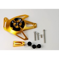 Nmax CVT Protective Cover 1 Set Gold CVT Cover CVT Protector Set Gold Yamaha Nmax Fast Bikes MotorZo