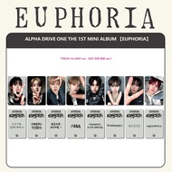 6-50pcs ALPHA DRIVE ONE EUPHORIA BOYS PLANET Laser Lomo Cards Lee woon An Xin He Xinlong Photocards 