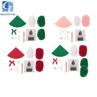 [Gazechimp] Christmas Tree Crochet Kit for Beginner Handmade Crochet Christmas Tree for Holiday