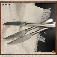 Zelex 5.0mm Stainless Steel Dinner Knife (3 Pcs) / Western Knife Hotel Cutlery