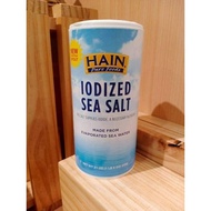 595g Hain Sea Salt Iodized Salt Made From Evaporated Sea Water