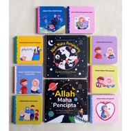 Boardbook Package contains 10, Allah is the Loving & Allah Owners of Beautiful Names