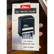 SELF INK STAMP PAID WITH DATE