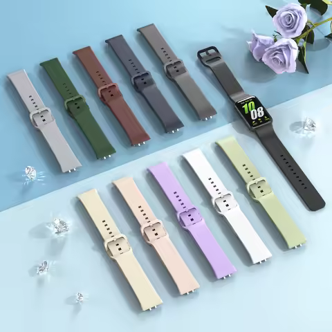 Soft Silicone Strap For Samsung Galaxy Fit 3 Watch Bracelet Replacement Sport Watchband For Samsung 