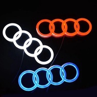 AUDI A3 A4 A5 A6 A7 A8 S3 S4 S5 S6 S7 Q3 Q5 Q7 4D Refitted LED Lamp Car Front Logo Light AUDI Decora