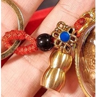 泰国佛牌 Bia Gae（挡降贝）钥匙圈/挂件🐚🐚🐚  这是目前泰国当代极具知名度的高僧龙婆玛哈席拉（Luang Pu Maha Sila，又称龙婆济公）在佛历2567年（公历 2024年）泰国加拉信