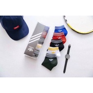 Adidas stockin 5 socks in 1 box *readystock