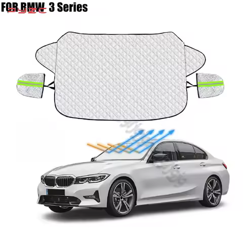 For BMW G20 G21 F30 F31 E90 E91 E92 E46 Car Anti-Snow Windshield Proof Protective Cotton Sunshade An