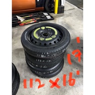 *NEW BARU* MG MG5 mg4 BENZ MERCEDES PCD 112 spare tire tyre tayar 16” 17”