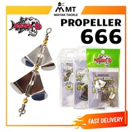 SAWA-D KNOCKING PROPELLER 666 KPDB158 UNTUK UMPAN TIRUAN