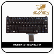 Replacement Keyboard For TOSHIBA NB100 NB100-01E02H NB100-01G NB105 KEYBOARD