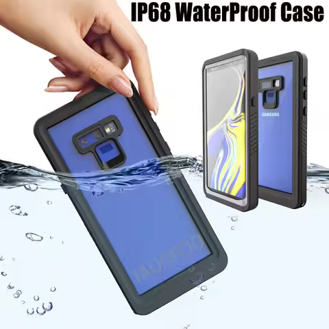 IP68 Waterproof Case For Samsung Galaxy Note10 9 8 A51 A72 Galaxy S8 S9 Plus Diving Swim Cover Outdo