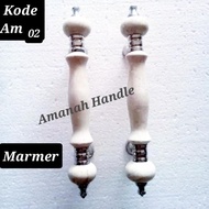 Handle gagang pintu marmer 33cm Pegangan pintu rumah Batu MARMER