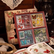 Vintage journal sticker 100PCS  PET junk journal stickers journal stickers set 100 sheets