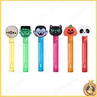 OMG* Pack Of 6 Autumn Bubble Wands With Cartoon Characters For Kids Outdoor Gathering Activities Saf