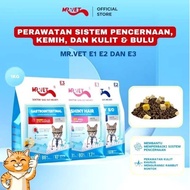 [NEW] Mr. Vet – Mr.Vet1kgE1/E2/E3 Dry Cat Food (GIFT 50g) with a new improved formula superior